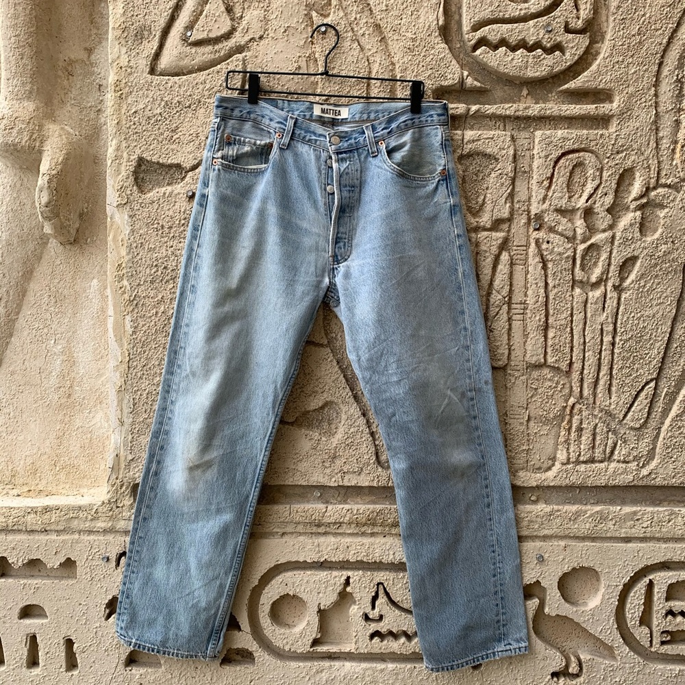Customizable MATTEA Levi’s 501s SIZES (26-30”)